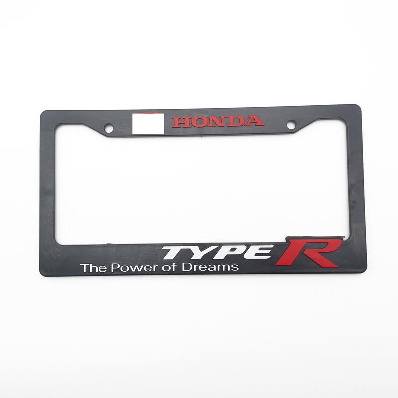 Spot Goods COD  Universal 1PCS ABS US Car License Plate Frame Cover JDM Nightkids Speedhunter Number Plate Holder 7