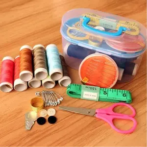 Sewing Kit Set Perlengkapan Alat Jahit - 8 Benang Jarum