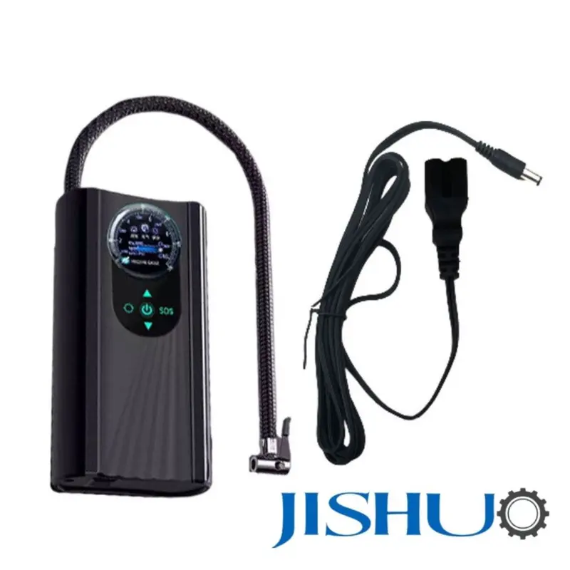 JISHUO CHARGE PUMP / POMPA MOBIL PORTABLE INFLATOR POMPA BAN MOBIL ELETRIC LCD DISPLAY 120W JS-CQB001 4