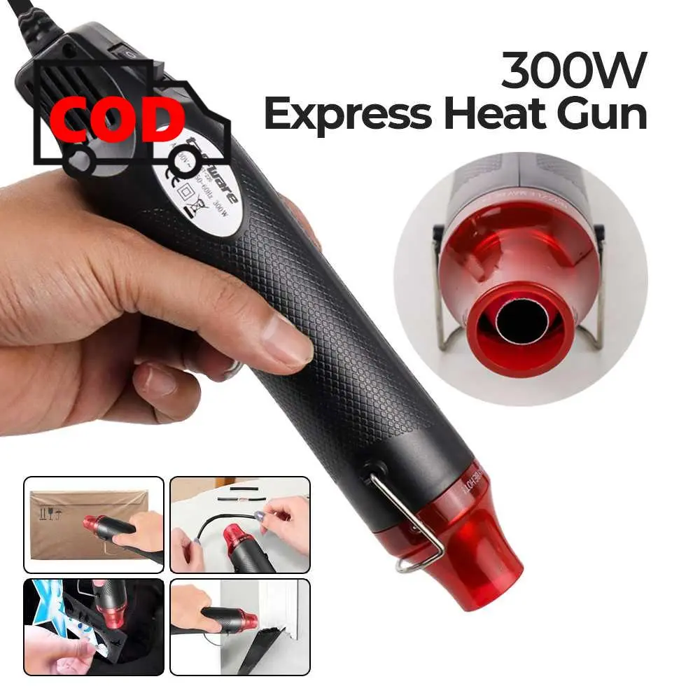 Heat Gun Pemanas Listrik Besi Pengelupasan Cat Mur Baut Berkarat Electrik Hot Air Gun 230V 300Watt
