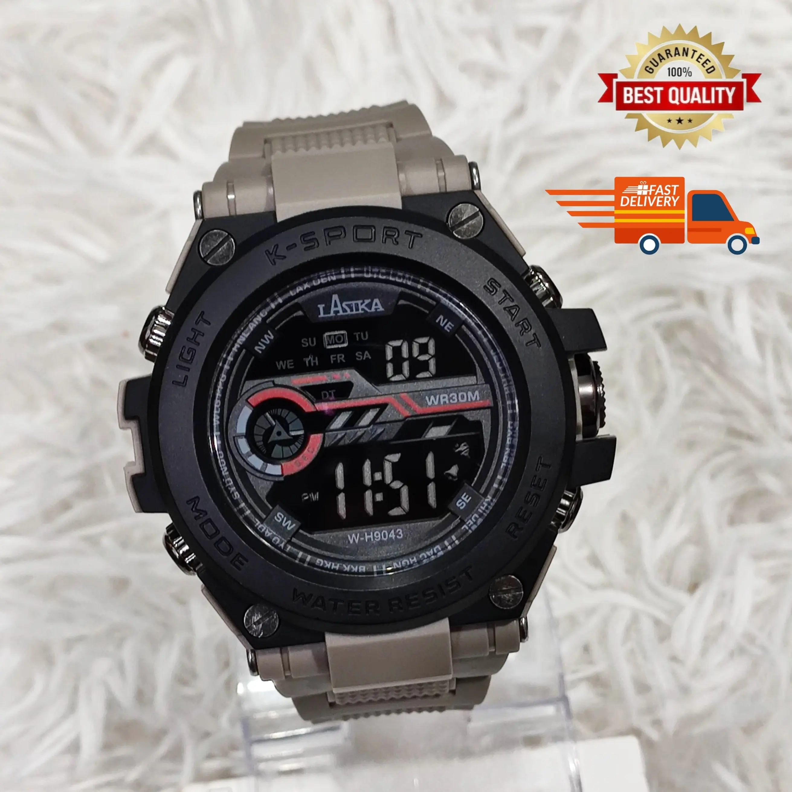 Original LASIKA Fashion Watch Navy Actual-Pic Water Resist | Shock Proof | Sports Watch