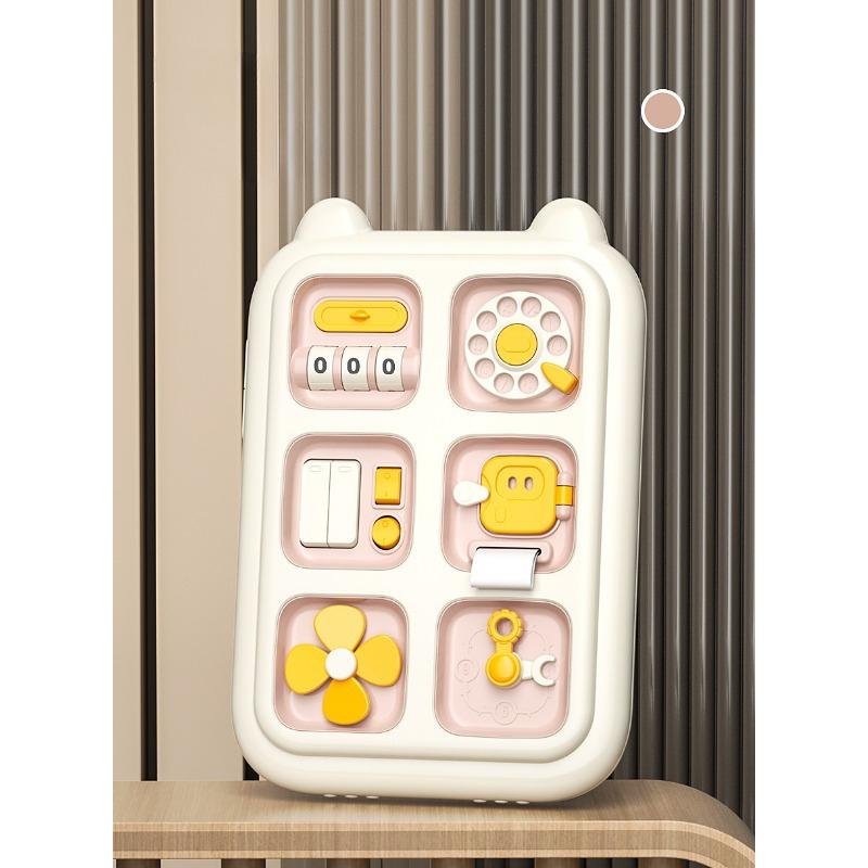 Product Introduction of Children's Multi-functional Busy Board Baby's Hand Fine Movements Educational Exercise Montessori Early Education Logic Toy 6