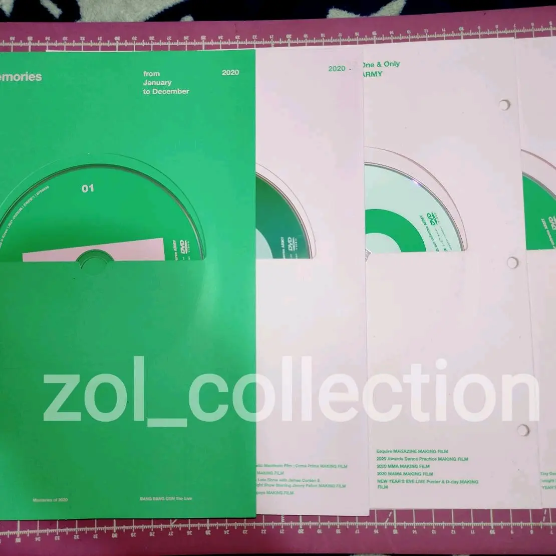 DVD MEMORIES 2019 2020 2021 OFFICIAL