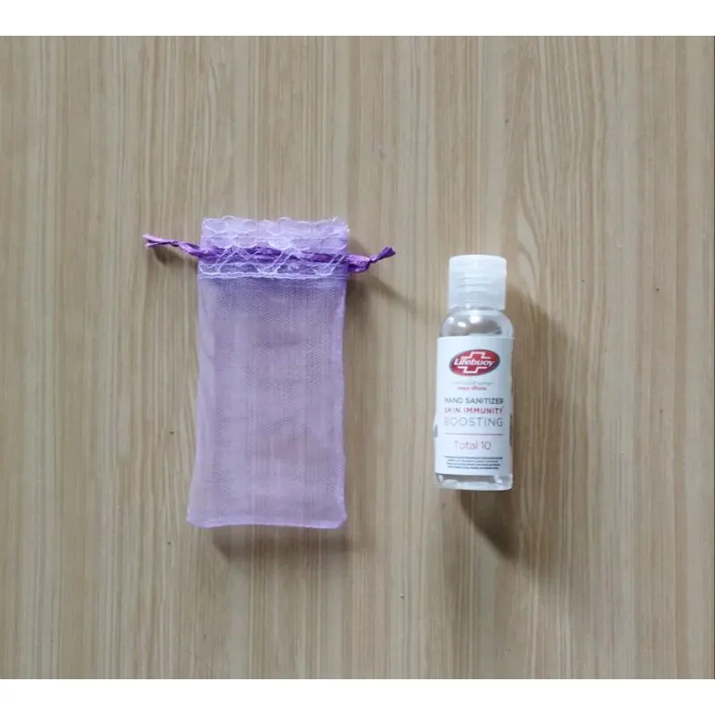 Sarung tile bungkus souvenir HANDSANITIZER / Size 6,5 x 13 cm 1