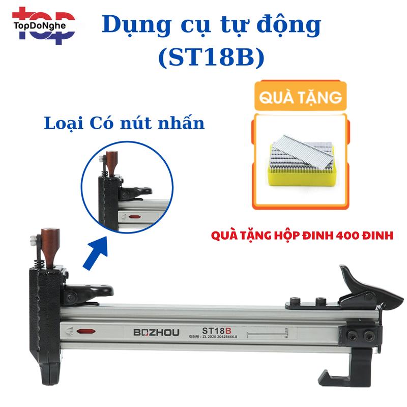 Dụng cụ hỗ trợ đóng đinh ST18 - ST18B đóng V thạch cao, nẹp điện, gen điện, búa đóng đinh bê tông tiện lợi sửa chữa lắp đặt điện ghén điện và thạch cao