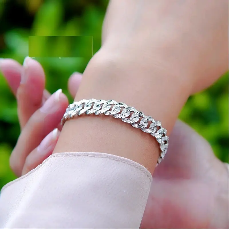 Gelang Wanita Sisik Naga Slim GT74LN-107UD Stainless Steel - Warna Gold - Elegan 4