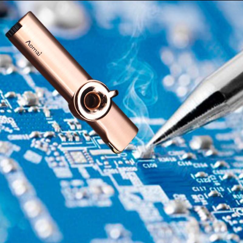 Bút hàn khò mini cầm tay A0MAI AM7106 kim loại , an toàn , tiện lợi