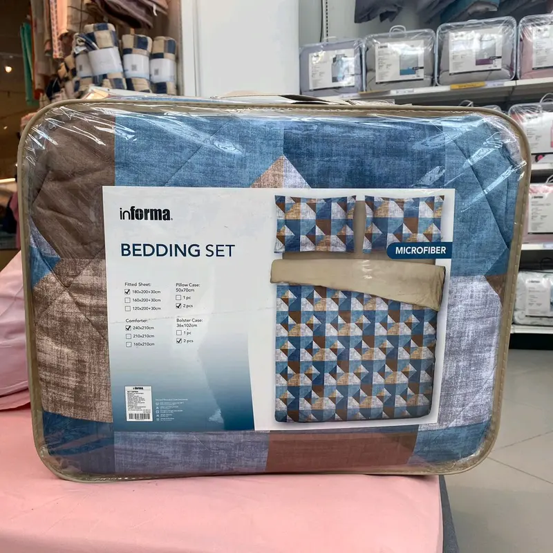 Bedding set Informa Microfiber (lengkap dg bedcover) 3