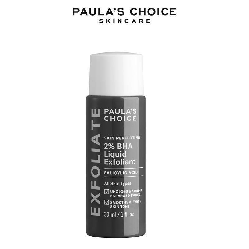 Tẩy tế bào chết hỗ trợ làm sạch sâu Paula's Choice Skin Perfecting 2% BHA Liquid Exfoliant 30ml E2016