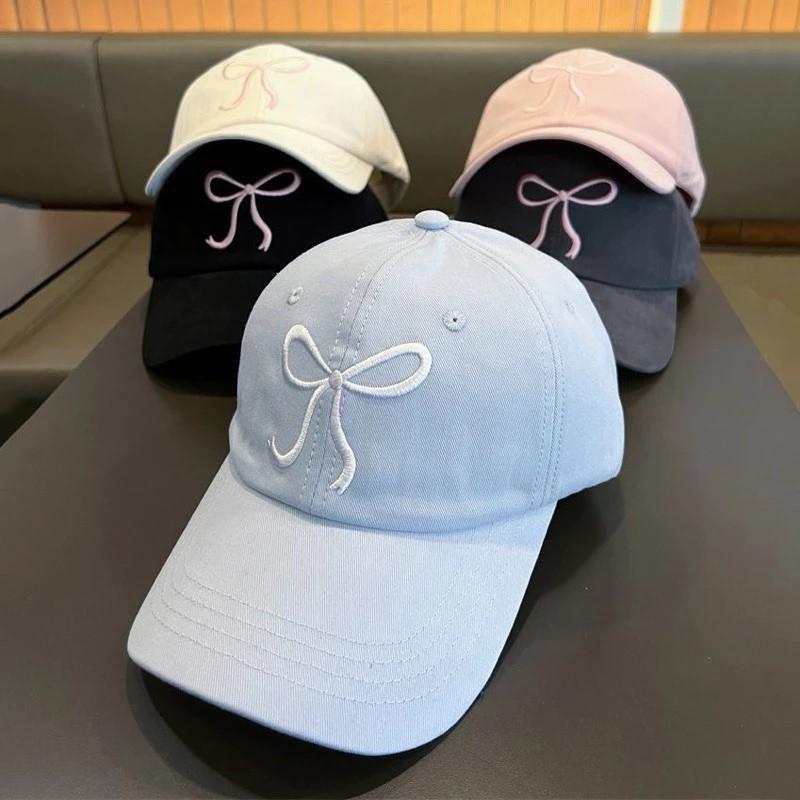 RK | CODTopi Fashion CAP BORDIR PITA Bow Simple Korean Look topi ...