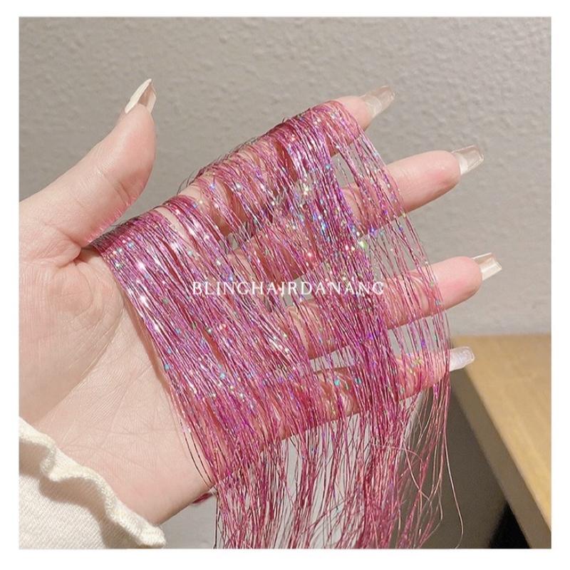 Sợi kim tuyến nối tóc, nối BLING BLING HAIR_Có chịu nhiệt_Màu độc quyền_ Blinghairdanang