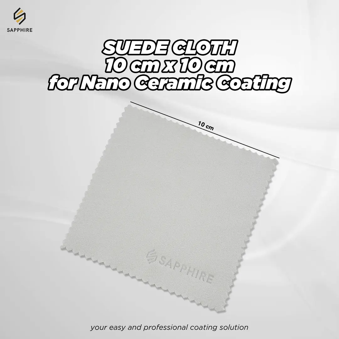 Suede Cloth Coating Applicator by Sapphire | Kain Aplikator Nano Ceramic Coating