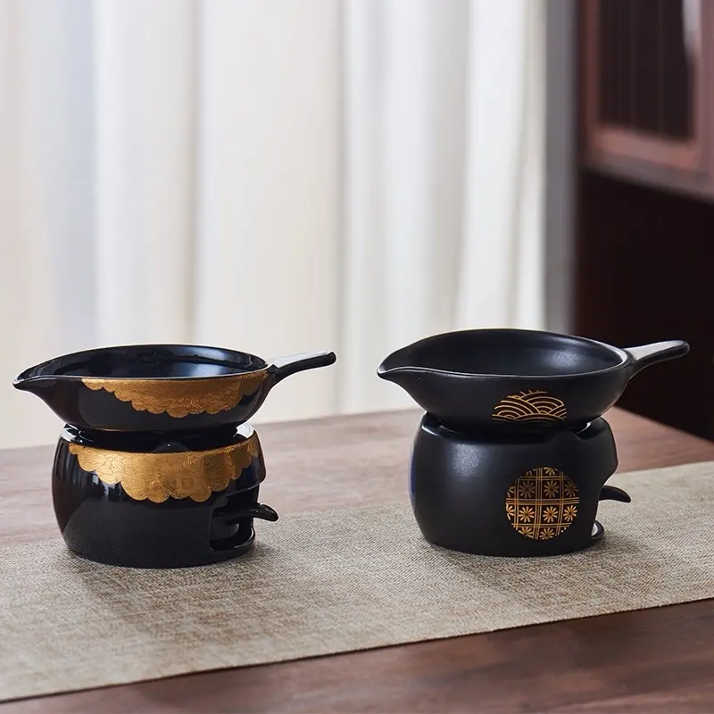 Bếp rang trà bằng gốm mini, nhỏ gọn, tiện lợi 0