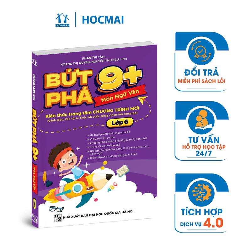 Product Introduction of Sách Bứt phá 9+ lớp 6 - môn Ngữ Văn (theo chương trình Giáo dục Phổ thông mới) - HOCMAI 5