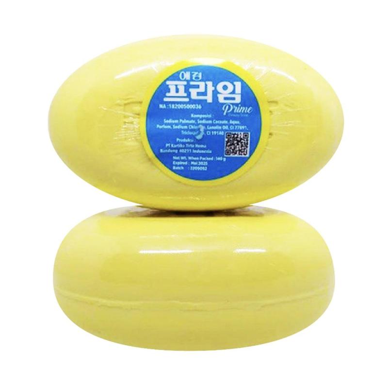 Product Introduction of Sabun KOREA LUS PRIME Original Kuning Mandi Mencerahkan Pencerah Soap Tubuh Memutihkan Selangkangan Perawatan Pria Ketiak 15