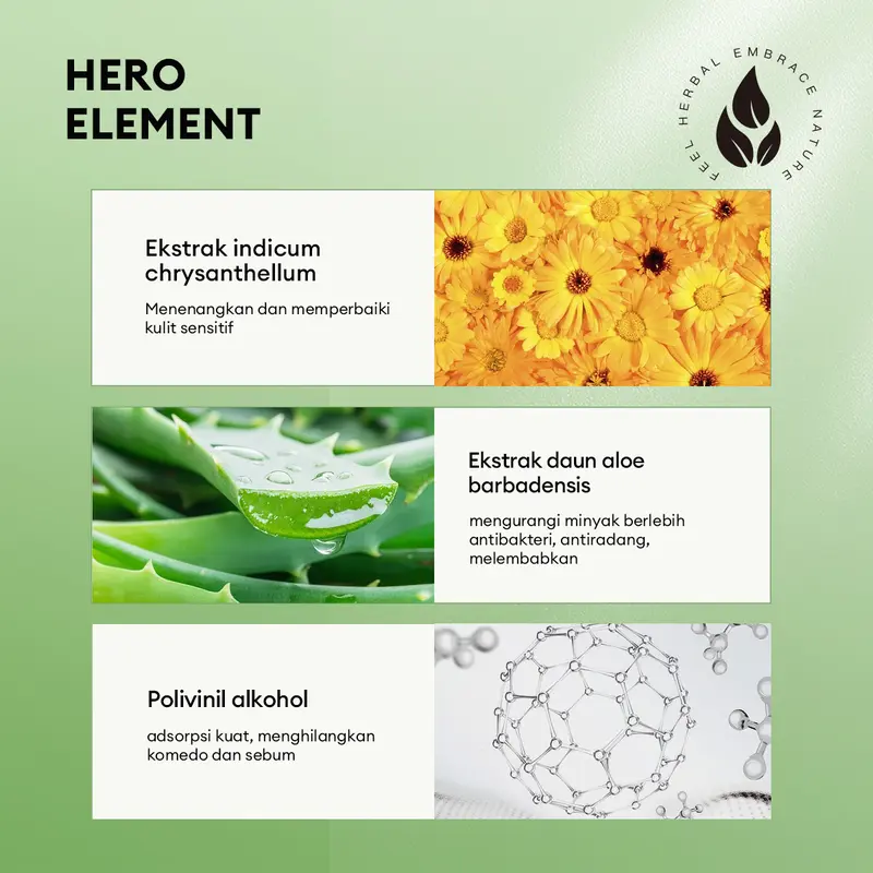 【BPOM】【COD】【READY STOCK】HerBaay Blackhead Mask Pembersih Komedo Nosemask 30ml+100pcs Removal paper-BPOM 2
