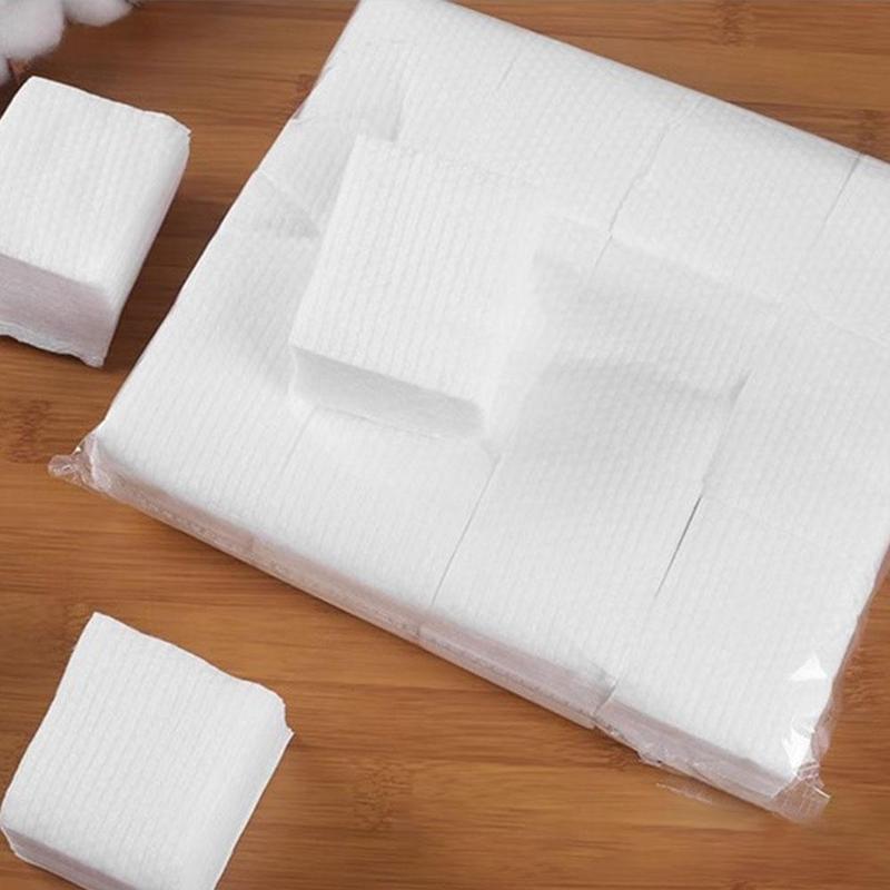 Product Introduction of 600 Pcs Makeup Cotton Round Square Cotton Pads Makeup Remover Pads F1J8 22