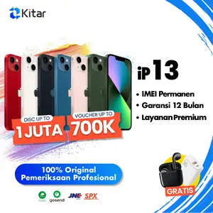 [Secondhand] iPhone 13 ex iBox Beacukai IMEI Permanen Garansi 12 Bln Kualitas Teruji Resmi FULLSET 64GB 128GB 256GB 512GB