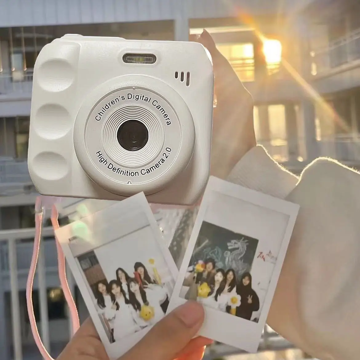 Máy ảnh kỹ thuật số cho sinh viên, Camera HD kép, 1080P, 48 Megapixel, Có thể chụp ảnh và Video, với bộ lọc và khung, Thích hợp cho chụp ảnh du lịch, học tập và chụp ảnh người mới bắt đầu