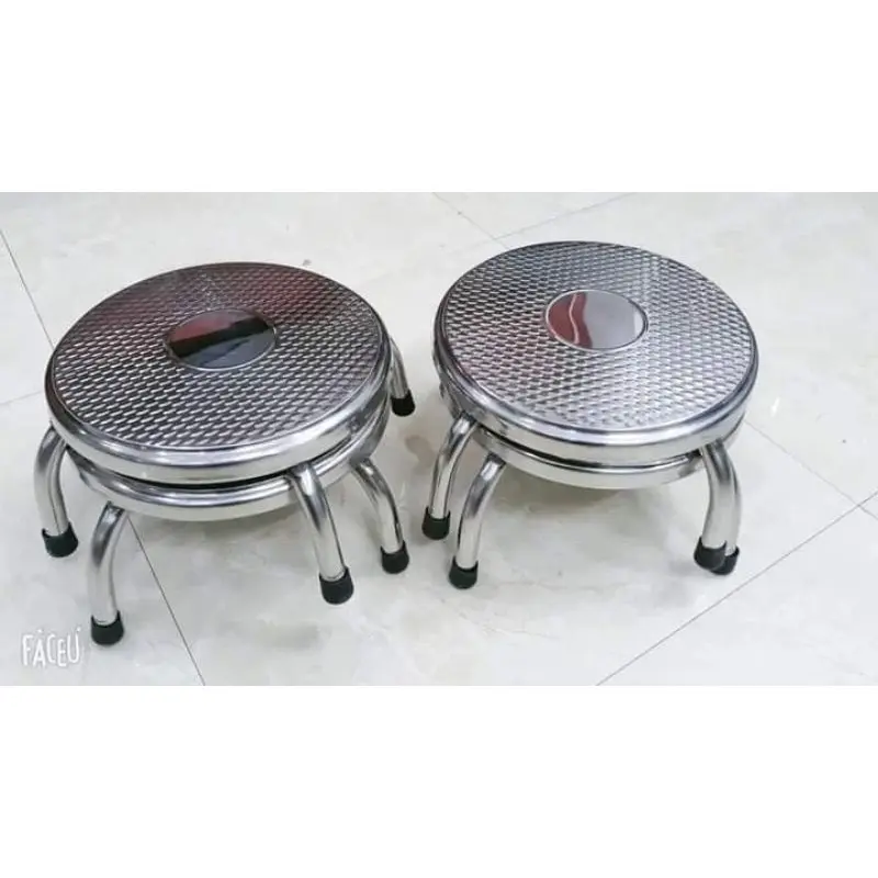 Ghế Inox Ngồi Xổm,Nhặt Rau,Làm Bếp Tiện Lợi Chắc Chắn Hàng Siêu Bền Đẹp