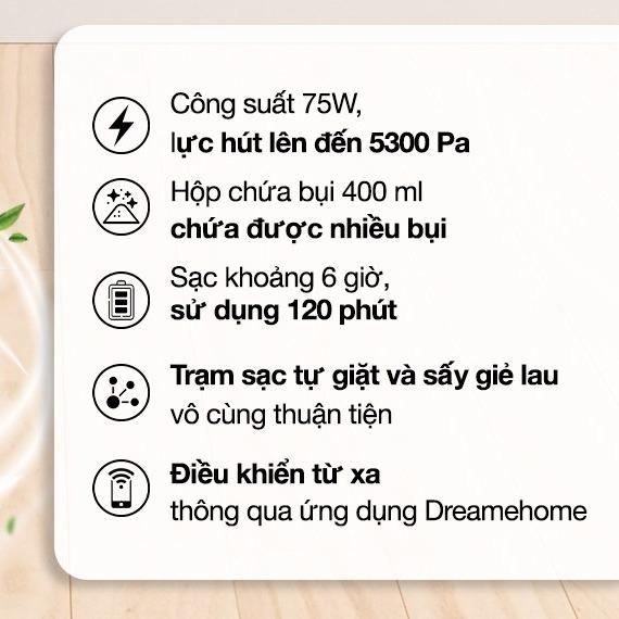 Robot Hút Bụi L10S Ultra SE - Tự Giặt Giẻ - Tự Đổ Rác - Tự Châm Nước Lau Sàn - Tự Nâng Hạ Giẻ - Sấy Giẻ Khí Nóng - Tự Cấp Xả Nước 8