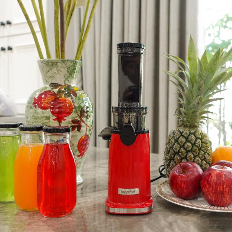  Máy Ép Chậm Mini 3s Lazychef - Máy Ép Chậm Trái Cây Không Tách Nước Làm Kem Tháo Lắp Trong 3 Giây Xay Sinh Tố 