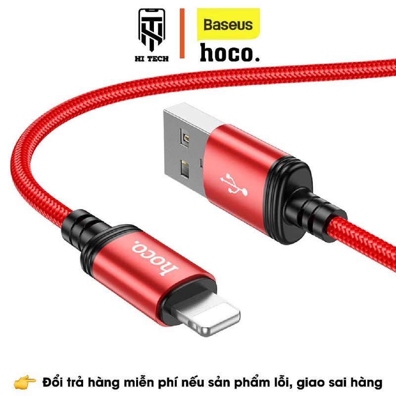 km Dây sạc nhanh HOCO X89, sạc nhanh 2.4A, dây sạc type-c, nightling, micro dành cho android, ios, 2