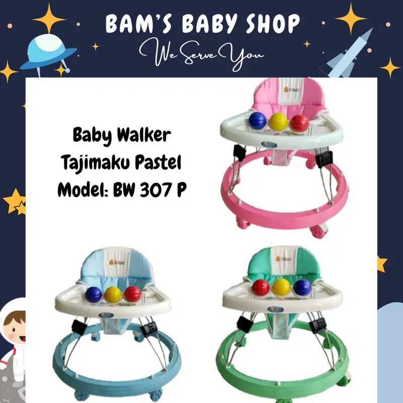 [BAMS] BABY WALKER STANDART APOLLO BAYI BW 307 ALAT BANTU JALAN ANAK TAJIMAKU 0