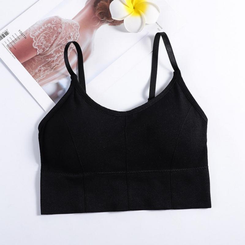 Product Introduction of Womens Sports Bra Seamless Breathable Soft Underwear Adjustable Shoulder Strap Inner Padded Yoga Vest Bralette 20