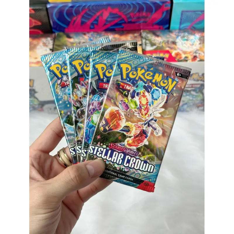 Pokémon TCG: Gói thẻ bài  Scarlet & Violet-Stellar Crown Booster Pack (10 Cards) 1