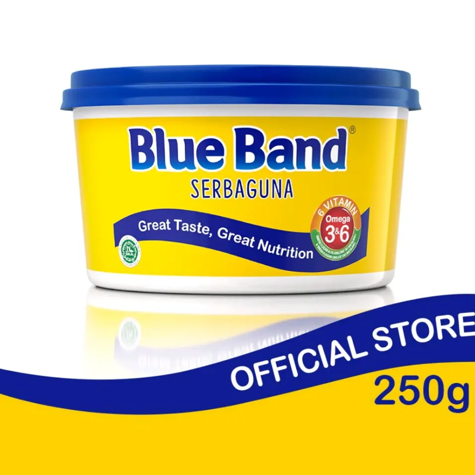 margarin blue band tub 250 gram