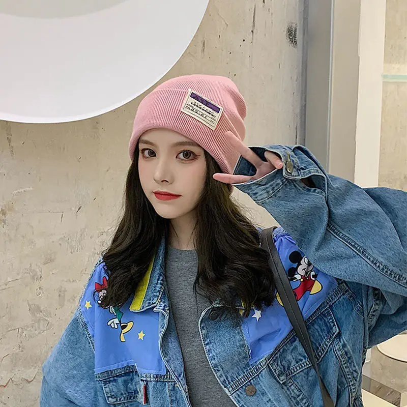 Mũ len Nam Nũ Ulzzang Baenie chất len co giãn tốt giữ ấm Thu Đông 5
