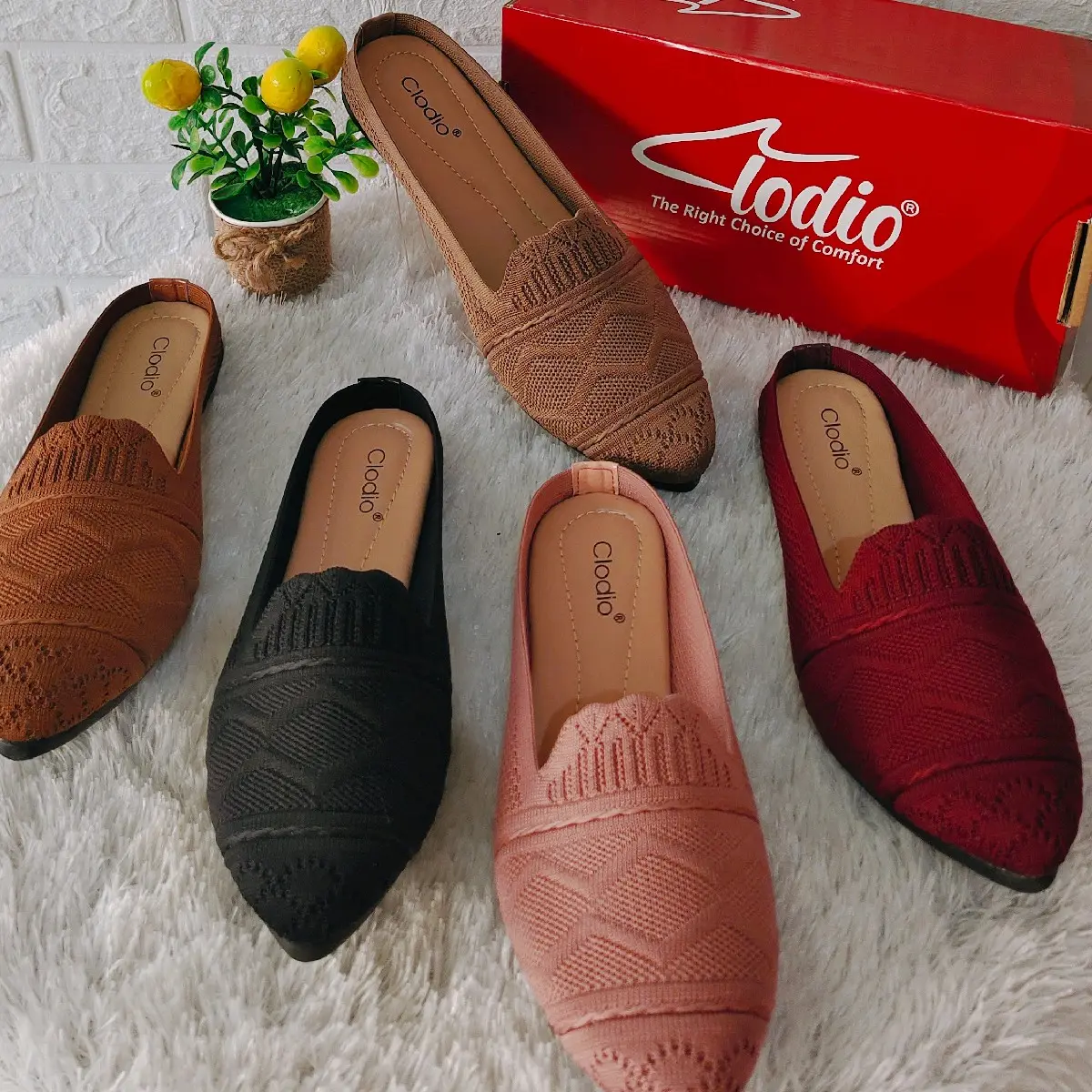 Slop Rajut Clodio Import