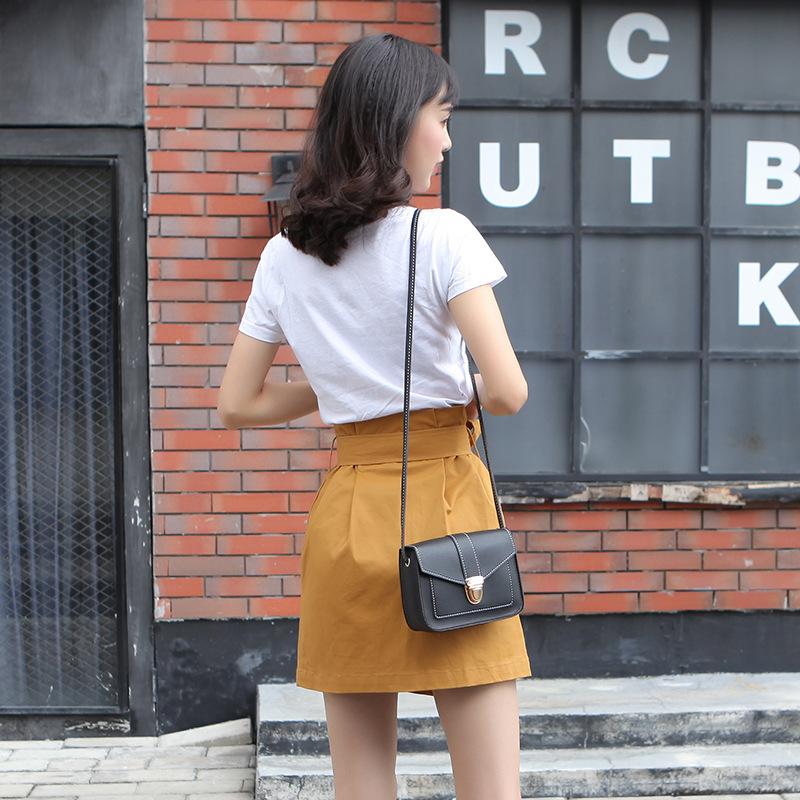 Product Introduction of Túi đeo chéo vai nữ da PU dáng vuông nhiều màu có khóa giá rẻ T2 T175 7