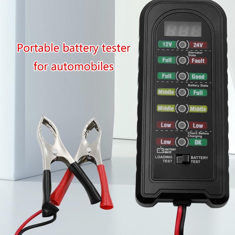 Product Introduction of Fault Detector Diagnostic Tools Motorcycle Battery Tester Checker Portable 40