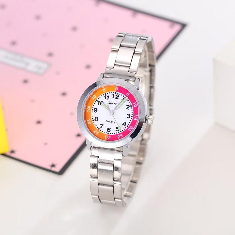 Product Introduction of Jam Tangan Kanak-kanak, untuk Lelaki dan Perempuan, Keluli Tahan Karat, Pergerakan Kuarza, Sesuai untuk Pelajar dan Dewasa, Hadiah Hari Jadi, Relojes Montres Kol Kaati, Ketibaan Baru Watches 13
