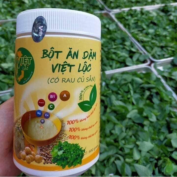 ngũ cốc, bột ăn dặm việt lộc xước, móp vỏ thanh lý date mới 3
