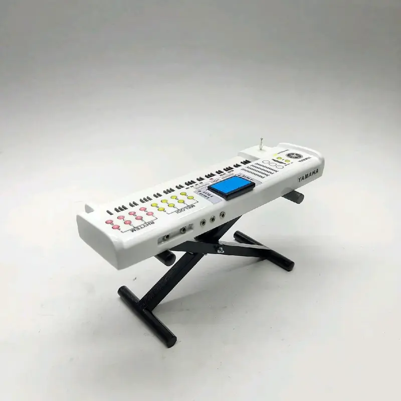miniatur KEYBOARD skala.1 : 12 hiasan rak dinding rak kaca pajangam dekorasi rumah 6