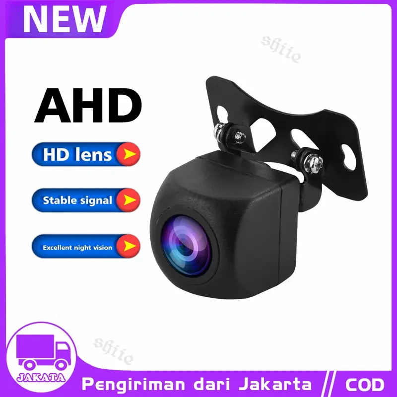 kamera parkir ahd orca 720P/1080P camera mundur ahd orca resolusi 720P Kamera Parkir Mundur Mobil FISH EYE camera AHD CCD FULL HD belakang 0