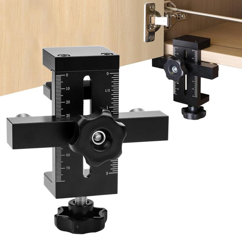 Cabinet Door Mounting Jig With Quick Edge Positioner Adjustable ...
