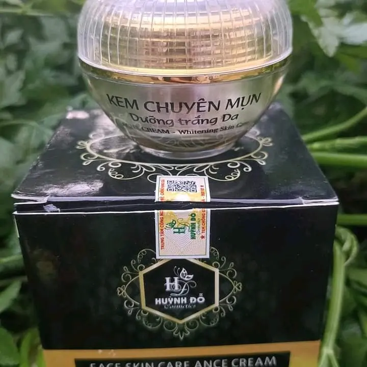 ( tặng kèm quà kẹp tóc hoặc bao lì xì tết )kem face chuyên mụn huỳnh đỗ chính hãng Giảm Mụn Chăm Sóc Da Làm Đẹp Da