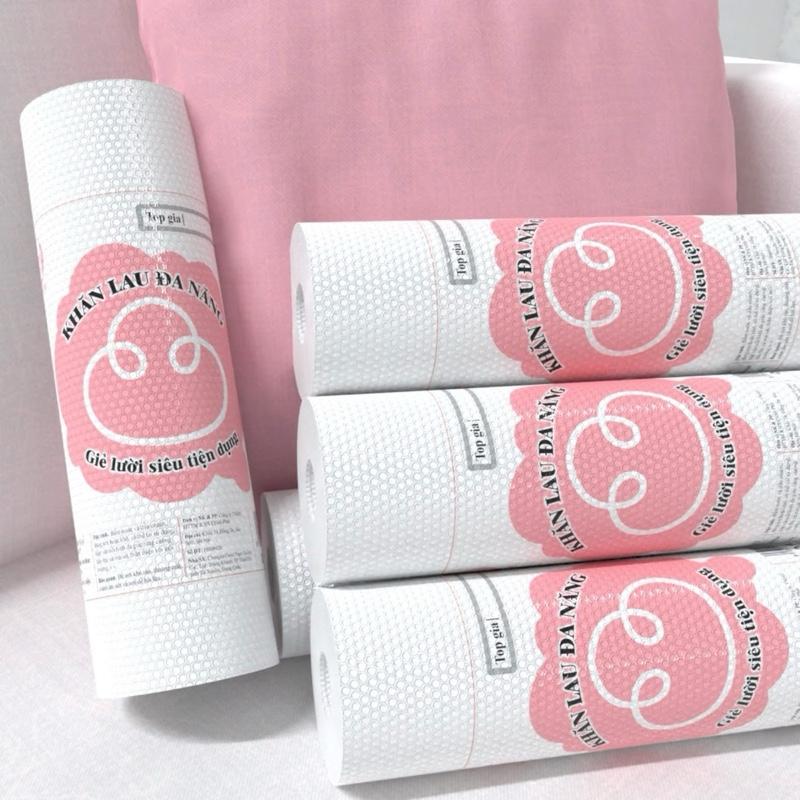 Khăn Lau Đa Năng Cuộn 100 tờ Top Gia Siêu Dai Có Thể Giặt Tái Sử Dụng - TOPGIA 8