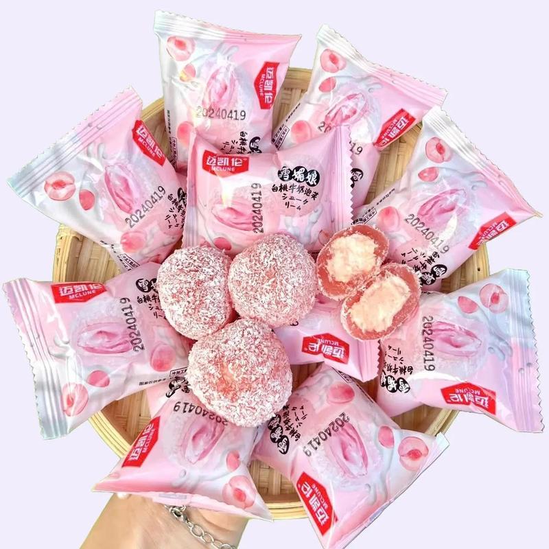 Product Introduction of 1kg Mochi Kem Lạnh Mix 8 Vị (Đào, Khoai Môn, Đậu Nành, Sầu Riêng, Bơ, Xoài, Chuối, Dừa) - Cake, Ăn Vặt, Thức Ăn, Food Snack live 8