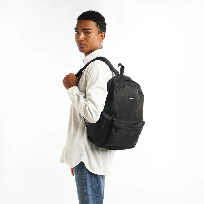 Fairgoods Backpack - Daily Logo Backpack - Hitam 5