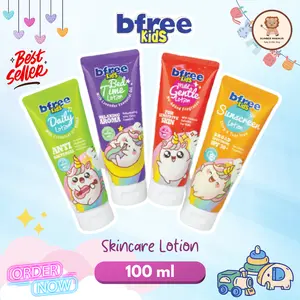 Bfree Kids Lotion Body Care / Body Lotion / Sunscreen Lotion SPF 30+ Perlindungan UVA/UVB Bebas Parfum 100ml