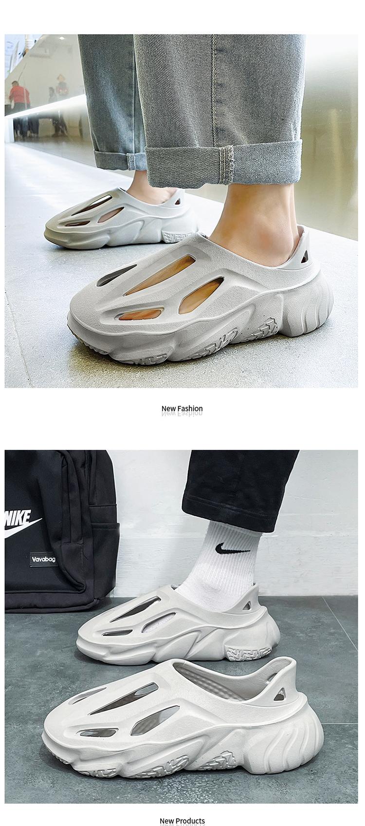 Product Introduction of JINTOHO Fashion Summer Men Beach Shoes Outdoor Breathable Waterproof Men Sandals 22