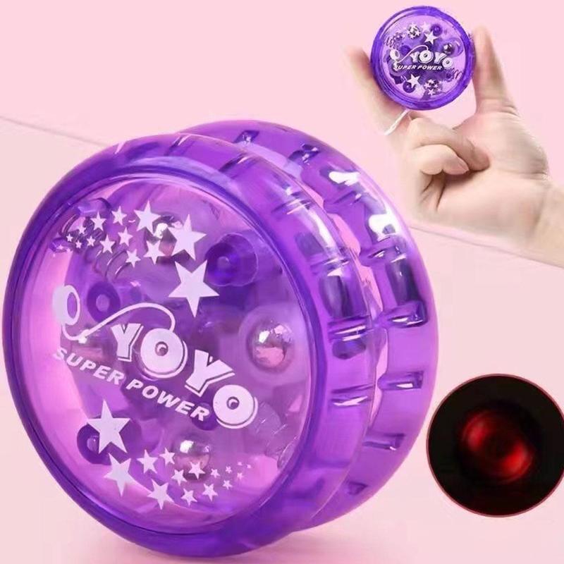 Product Introduction of Children Glowing Yoyo Colorful YoYo With Lights Classic Toy Light Up Balls Intelligence A2B9 23