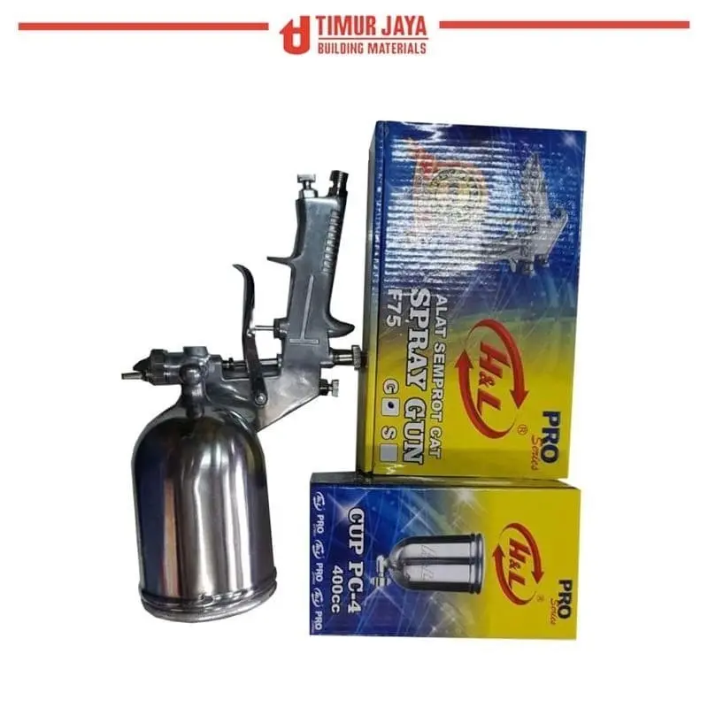 HNL Spray Gun F75 Tabung Atas F75-G - Spraygun F 75 Semprotan Cat 0