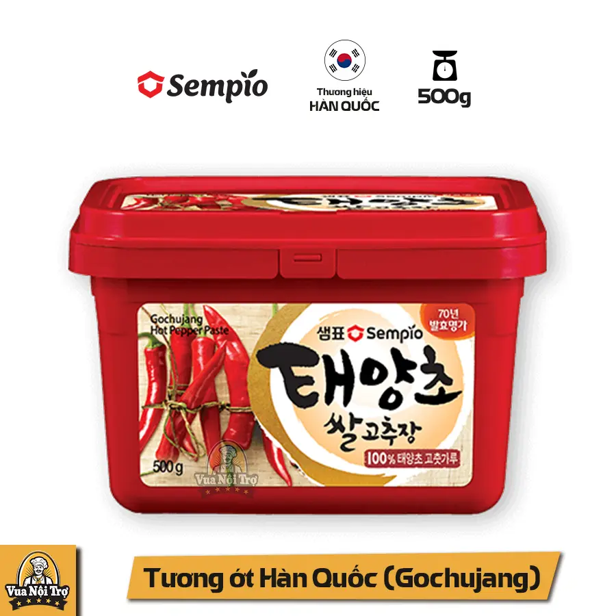Hộp 500g - Tương Ớt Gochujang Sempio Hàn Quốc