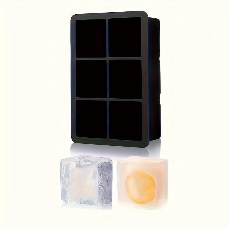 Product Introduction of Silicone Ice Cube Mold, 1 Count Reusable Ice Cube Tray, Household Ice Making Mold for Home Kitchen Bar, Kitchen Utensils 6